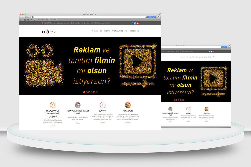 WordPress Kurumsal Firma Sitesi